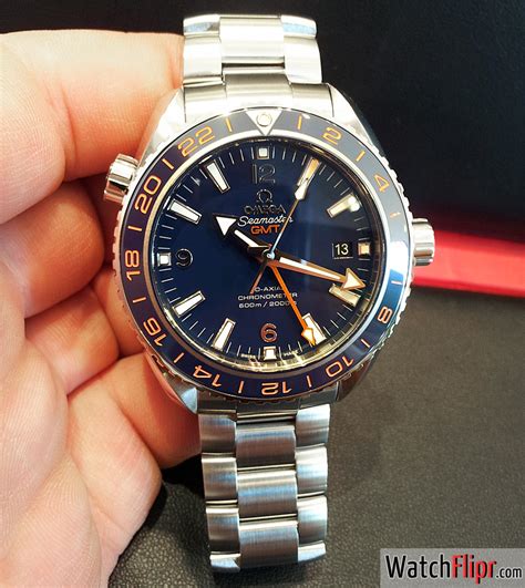 omega seamaster planet ocean goodplanet gmt watch|omega planet ocean gmt review.